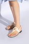 Salvatore Ferragamo Lula sandalen Beige Dames - Thumbnail 2