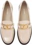 Salvatore Ferragamo Maryan Leren Loafers met Goudkleurige Hardware Beige Dames - Thumbnail 13