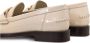 Salvatore Ferragamo Maryan Leren Loafers met Goudkleurige Hardware Beige Dames - Thumbnail 14
