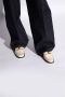 Salvatore Ferragamo Maryan Leren Loafers met Goudkleurige Hardware Beige Dames - Thumbnail 6