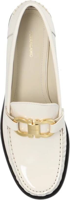 Salvatore Ferragamo Maryan schoenen Beige Dames