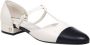 Salvatore Ferragamo Mascarpone Nero Ballerina's Schoenen White Dames - Thumbnail 2