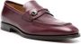 Salvatore Ferragamo Moc Calf Bordeaux T-Strap Brown Heren - Thumbnail 2