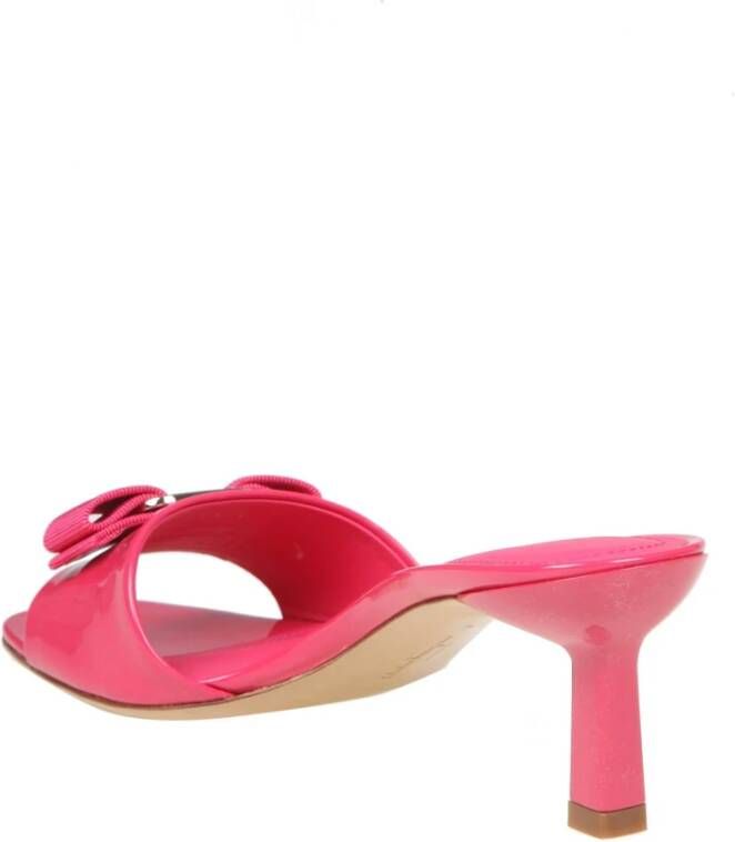 Salvatore Ferragamo Muilezels met hakken Roze Dames