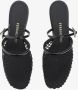 Salvatore Ferragamo Muiltjes van mesh en leer met Gancini-detail Black Dames - Thumbnail 3