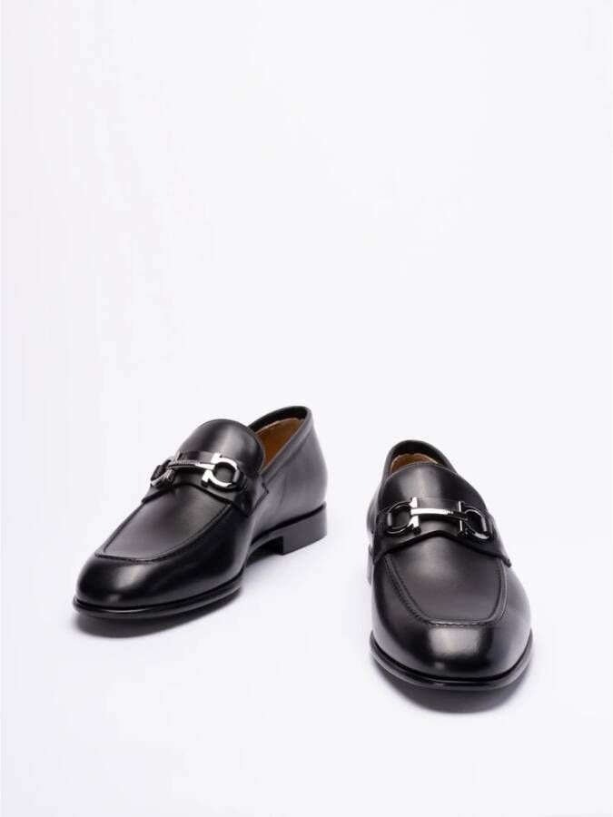 Salvatore Ferragamo Nero Loafers Black Heren