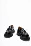 Salvatore Ferragamo Florian Vierkante Neus Leren Loafers Black Heren - Thumbnail 5