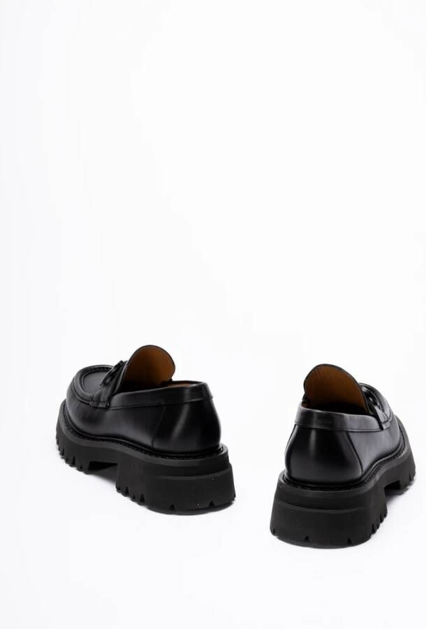 Salvatore Ferragamo Luxe Nero Florian Loafers Black Heren