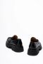 Salvatore Ferragamo Florian Vierkante Neus Leren Loafers Black Heren - Thumbnail 6