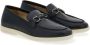 Salvatore Ferragamo Platte Kalfsleren Schoenen Amandel Teen Black Heren - Thumbnail 5
