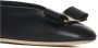 Salvatore Ferragamo Platte Schoenen voor Vrouwen Black Dames - Thumbnail 5