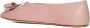 Salvatore Ferragamo Leren ballerina's met strikdetail Pink Dames - Thumbnail 9