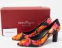 Salvatore Ferragamo Pre-owned Canvas heels Multicolor Dames - Thumbnail 9