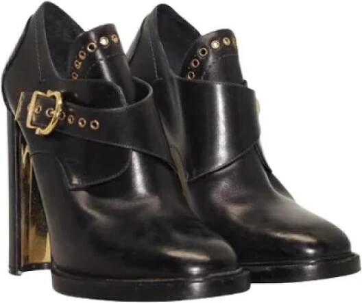 Salvatore Ferragamo Pre-owned Fabric boots Black Dames