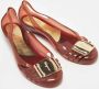 Salvatore Ferragamo Pre-owned Fabric flats Brown Dames - Thumbnail 4