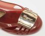 Salvatore Ferragamo Pre-owned Fabric flats Brown Dames - Thumbnail 7