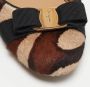 Salvatore Ferragamo Pre-owned Fabric flats Brown Dames - Thumbnail 7