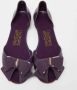 Salvatore Ferragamo Pre-owned Fabric flats Purple Dames - Thumbnail 4