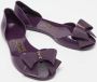 Salvatore Ferragamo Pre-owned Fabric flats Purple Dames - Thumbnail 5