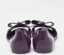 Salvatore Ferragamo Pre-owned Fabric flats Purple Dames - Thumbnail 6