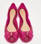 Salvatore Ferragamo Pre-owned Fabric flats Purple Dames - Thumbnail 3