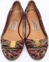 Salvatore Ferragamo Pre-owned Fabric flats Red Dames - Thumbnail 3