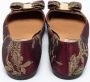 Salvatore Ferragamo Pre-owned Fabric flats Red Dames - Thumbnail 5