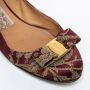 Salvatore Ferragamo Pre-owned Fabric flats Red Dames - Thumbnail 7