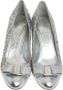 Salvatore Ferragamo Pre-owned Fabric heels Gray Dames - Thumbnail 2