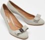 Salvatore Ferragamo Pre-owned Fabric heels Gray Dames - Thumbnail 2