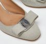 Salvatore Ferragamo Pre-owned Fabric heels Gray Dames - Thumbnail 5