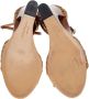 Salvatore Ferragamo Pre-owned Fabric sandals Brown Dames - Thumbnail 5