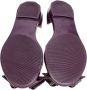 Salvatore Ferragamo Pre-owned Fabric sandals Purple Dames - Thumbnail 5