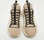 Salvatore Ferragamo Pre-owned Fabric sneakers Beige Heren - Thumbnail 2