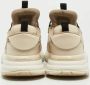 Salvatore Ferragamo Pre-owned Fabric sneakers Beige Heren - Thumbnail 4