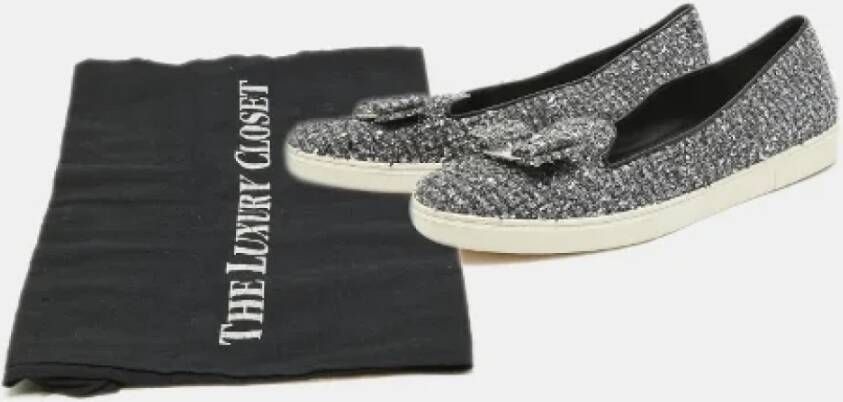 Salvatore Ferragamo Pre-owned Fabric sneakers Gray Dames