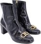 Salvatore Ferragamo Pre-owned Leather boots Black Dames - Thumbnail 4