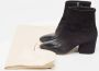 Salvatore Ferragamo Pre-owned Leather boots Black Dames - Thumbnail 9