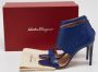 Salvatore Ferragamo Pre-owned Leather boots Blue Dames - Thumbnail 9