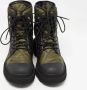 Salvatore Ferragamo Pre-owned Leather boots Green Heren - Thumbnail 3