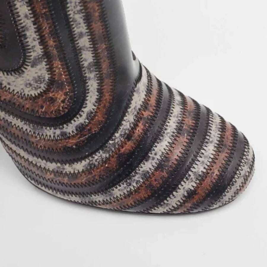 Salvatore Ferragamo Pre-owned Leather boots Multicolor Dames
