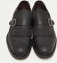 Salvatore Ferragamo Pre-owned Leather flats Black Dames - Thumbnail 3