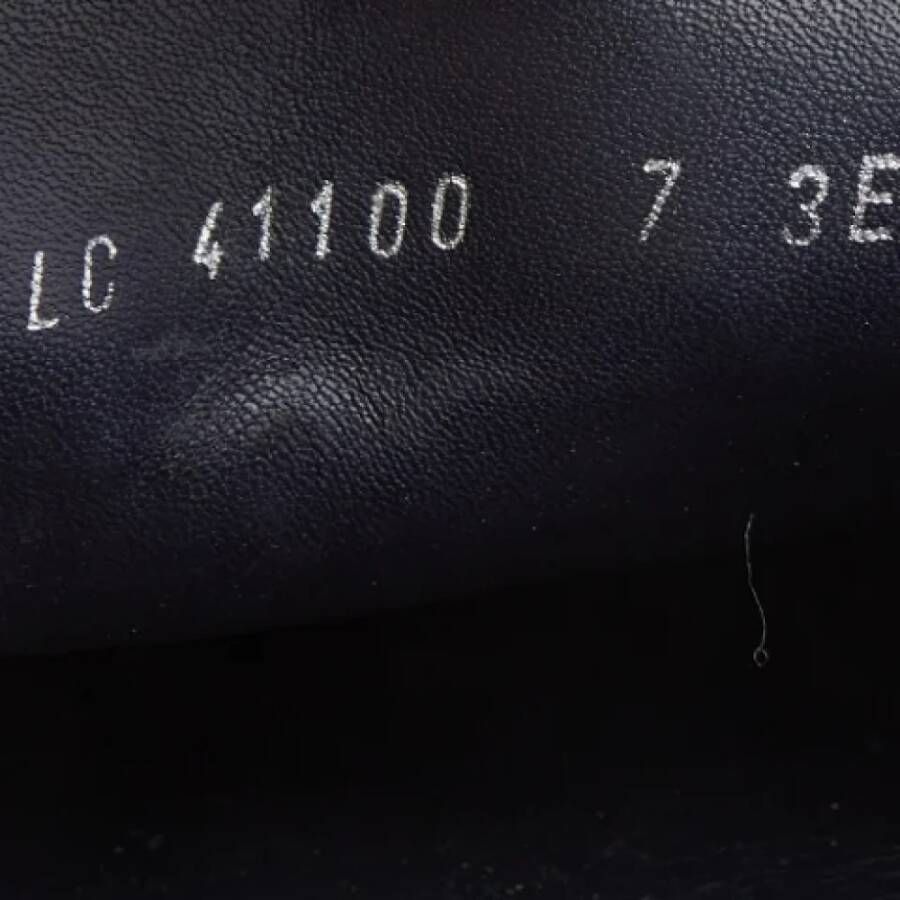 Salvatore Ferragamo Pre-owned Leather flats Black Heren