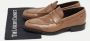 Salvatore Ferragamo Pre-owned Leather flats Brown Dames - Thumbnail 9