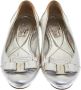 Salvatore Ferragamo Pre-owned Leather flats Gray Dames - Thumbnail 2