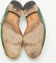 Salvatore Ferragamo Pre-owned Leather flats Green Dames - Thumbnail 6
