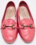 Salvatore Ferragamo Pre-owned Leather flats Pink Dames - Thumbnail 3