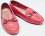 Salvatore Ferragamo Pre-owned Leather flats Pink Dames - Thumbnail 4