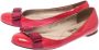 Salvatore Ferragamo Pre-owned Leather flats Pink Dames - Thumbnail 3