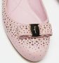 Salvatore Ferragamo Pre-owned Leather flats Pink Dames - Thumbnail 8